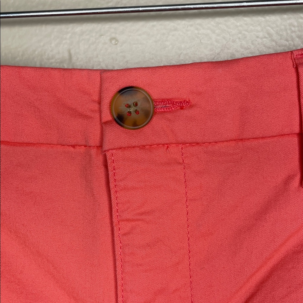OLD NAVY Coral Short Shorts Flat Front Cotton Blend NWT 4 - Picture 6 of 12